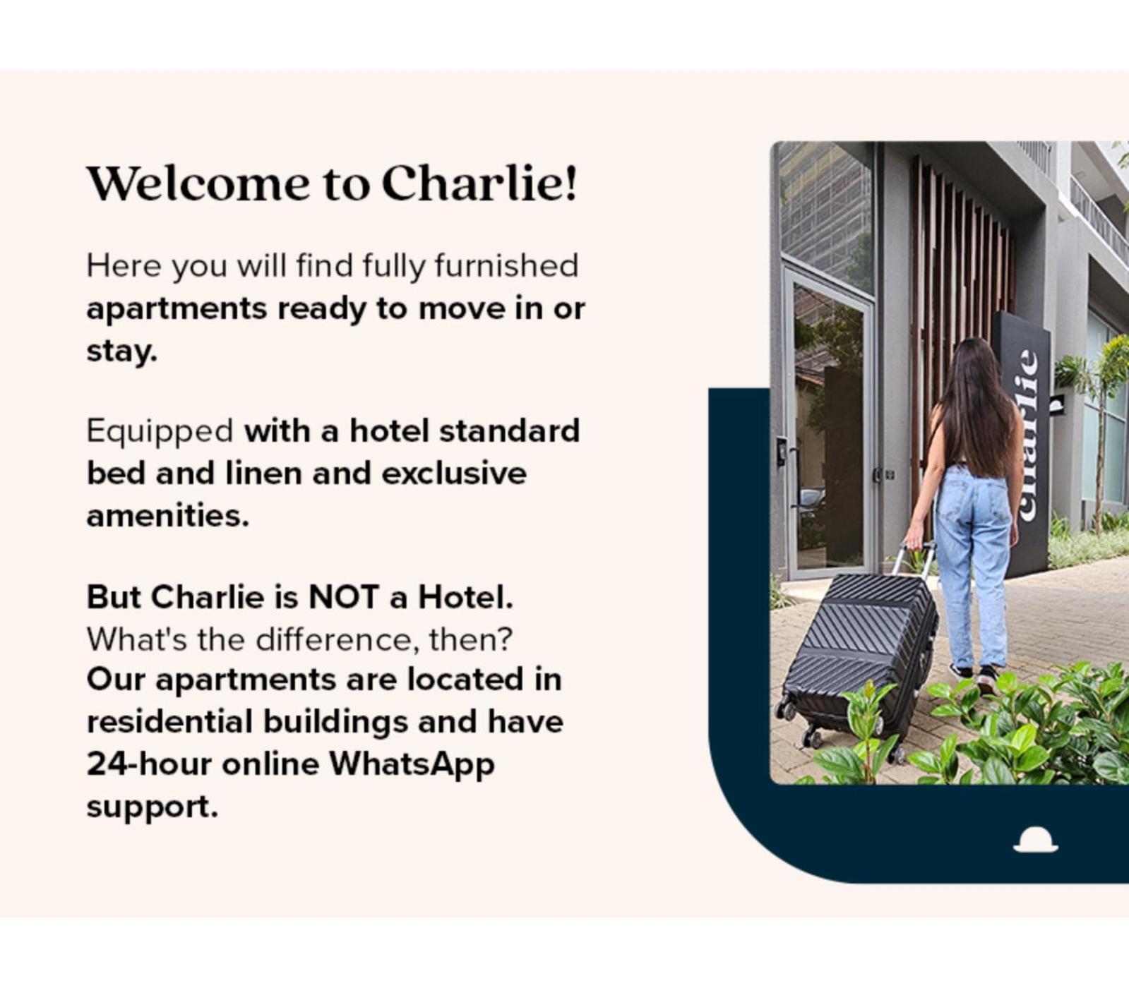 Apartamento Charlie Girassol Madalena *